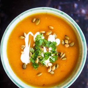 yummy soups for everyone - pumpkin soup